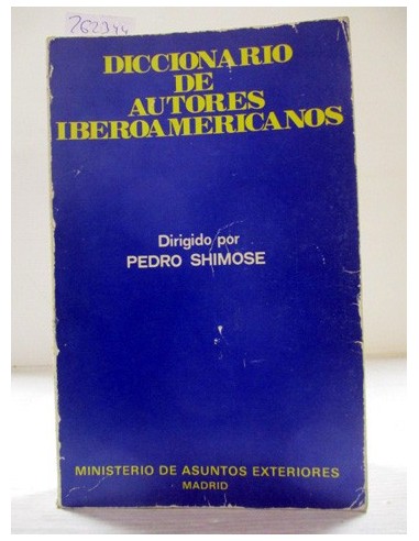 Diccionario de autores iberoamericanos. Varios autores. Ref.262344