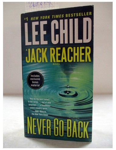 Never Go Back. Lee Child. Ref.267824
