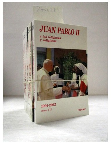 Juan Pablo II a las religiosas y...