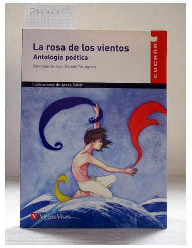 LA ROSA DE LOS VIENTOS - ANTOLOGÍA POÉTICA - VICENS VIVES - 2001 - TAPA  BLANDA