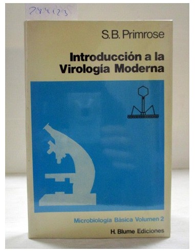 Introducción a la virología moderna. Primrose, S. B. . Ref.284123