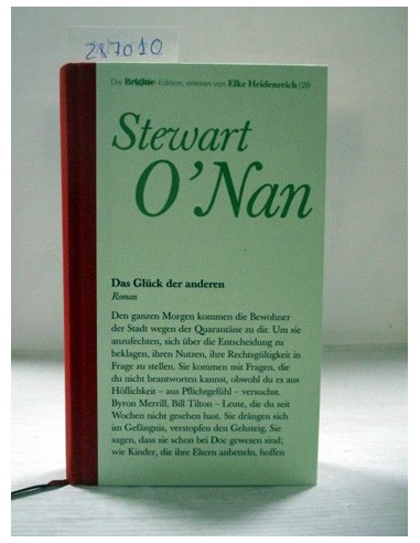 Das Glück der anderen. Stewart O'Nan....