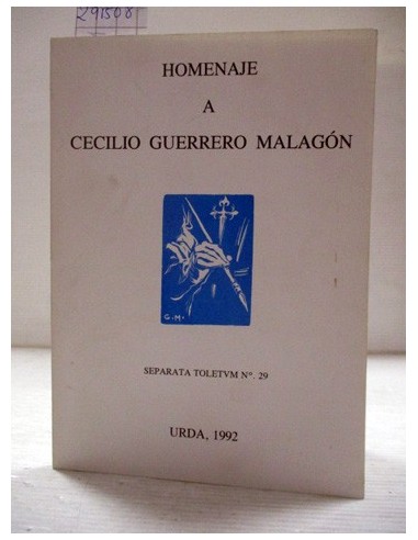 Homenaje a Cecilio Guerrero Malagón....