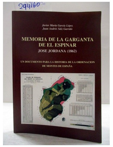 Mempria de la garganta de El Espinar. Javier María García López. Ref.294160