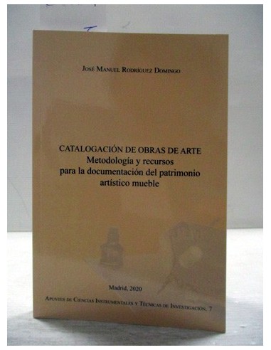 Catalogación de obras de arte. José Manuel Rodríguez Domingo. Ref.294809