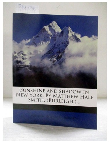 Sunshine and shadow in New York. Hale, Matthew. Ref.295775