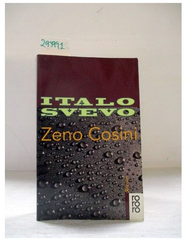 Zeno Cosini. Italo Svevo. Ref.295991
