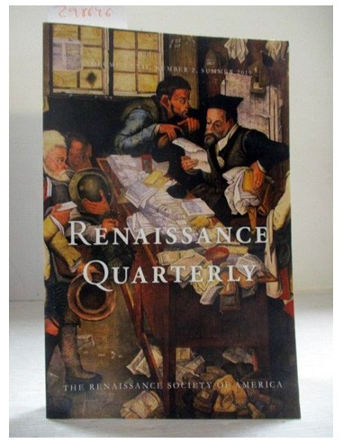 Renaissance Quarterly, volume LXXII,...
