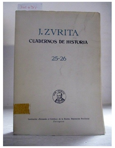 Cuadernos de Historia 25-26. Zurita,...