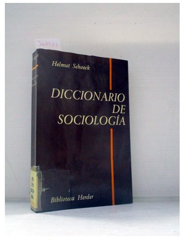 Diccionario de sociología (EXPURGO)....