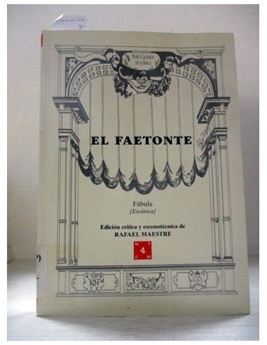 El Faetonte (EXPURGO). Pedro Calderón...