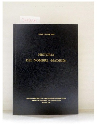 Historia del nombre "Madrid". Jaime...