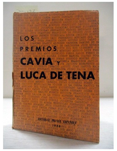 Los premios Cavia y Luca de Tena....