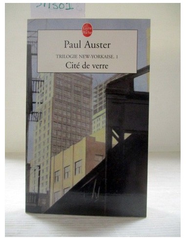 Cité de verre. Paul Auster. Ref.311501