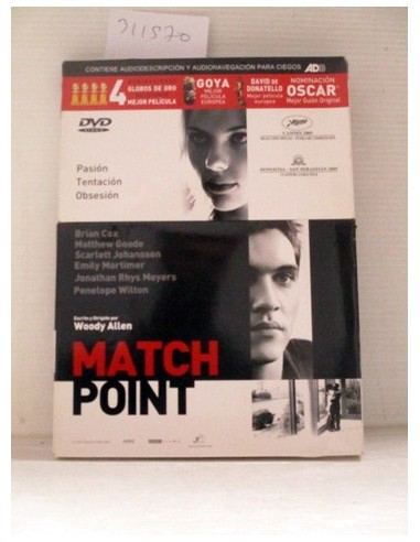 Match Point (DVD). Varios autores....