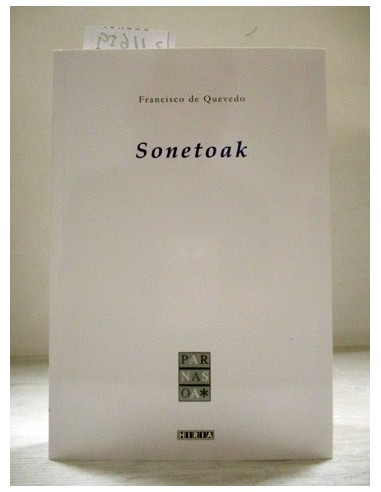 Sonetock (EUSKERA). Francisco de...