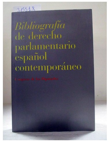Bibliografia de Derecho. Congreso de...