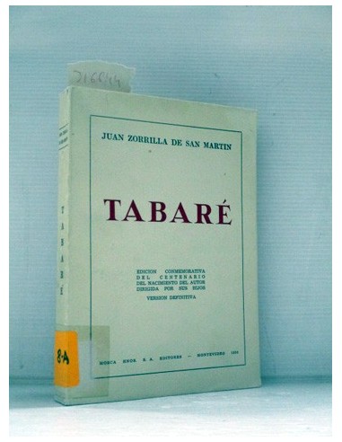 Tabaré (EXPURGO). Zorrilla de San...