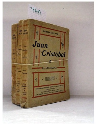 Pack Juan Cristóbal-3 tomos. Rolland,...