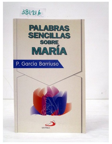 Palabras Sencillas Sobre Maria. Patricio García Barriuso. Ref.331216