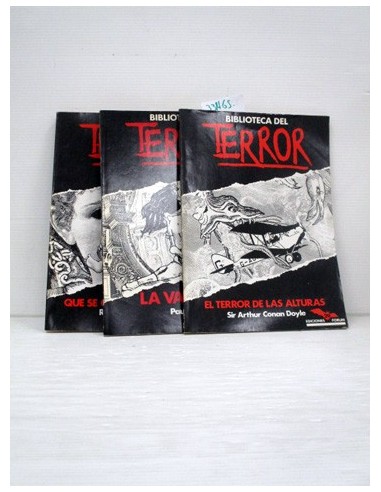 Biblioteca del terror: 3 REVISTAS....