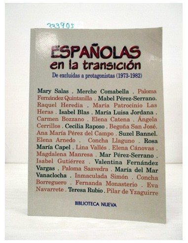Españolas en la transición....