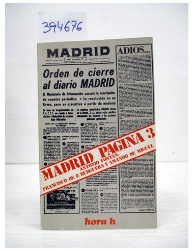 "Madrid," página 3. Varios autores....