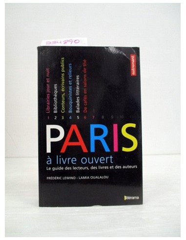 Paris à livre ouvert. Varios autores....