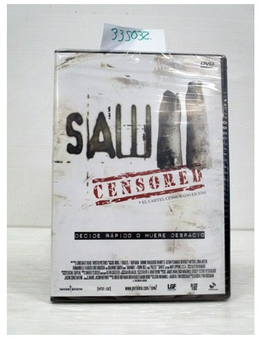 Saw Censored (DVD). Varios Autores....