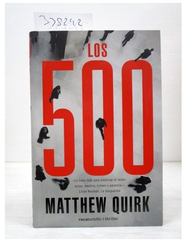 Los 500. Matthew Quirk. Ref.335242