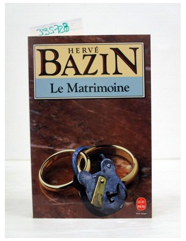 La Matrimoine. Hervé Bazin. Ref.335728