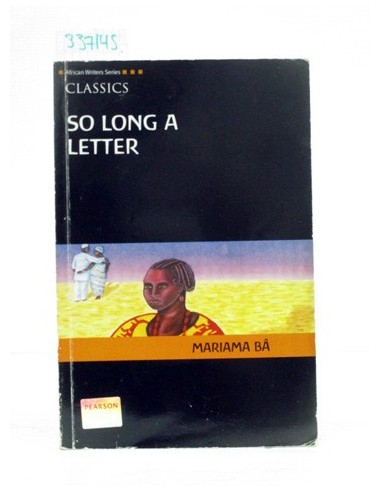So Long a Letter. Mariama Bâ. Ref.337145