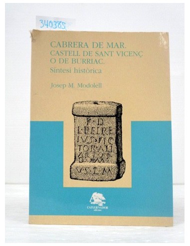 Cabrera de Mar (CATALÁN). Josep M....