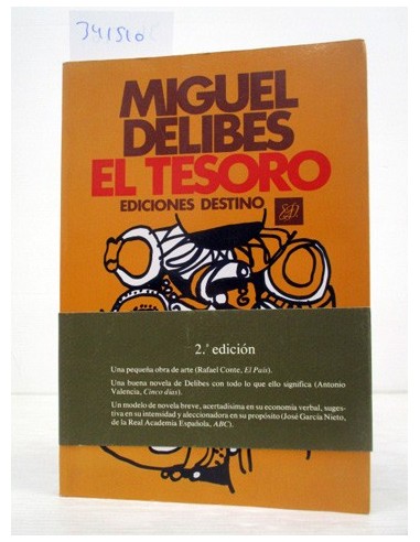 El tesoro. Miguel Delibes. Ref.341510