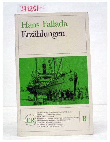 Erzählungen. Hans Fallada. Ref.342251