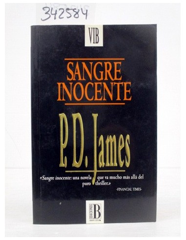 Sangre Inocente. P. D. James. Ref.342584