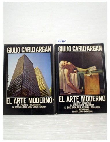 Pack El arte moderno-2 tomos. Argan,...