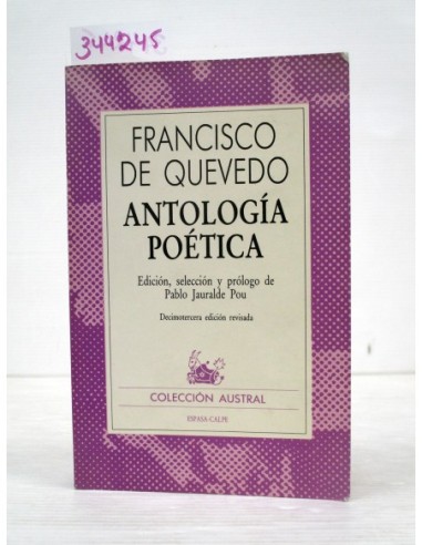 Antología poética. Francisco de...