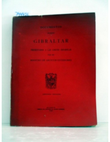 Documentos sobre Gibraltar (GF)....