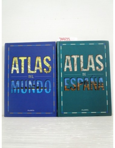Pack de 2 Atlas. varios autores....