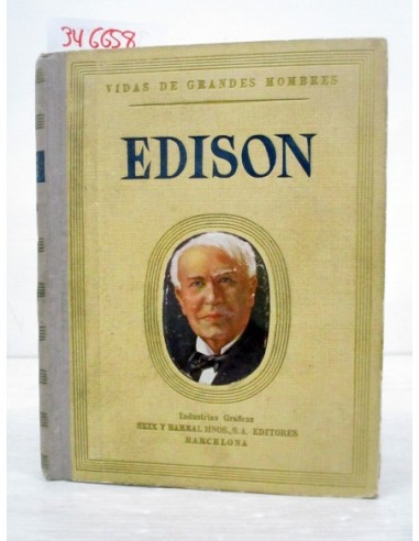 Vidas de grandes hombres. Edison....