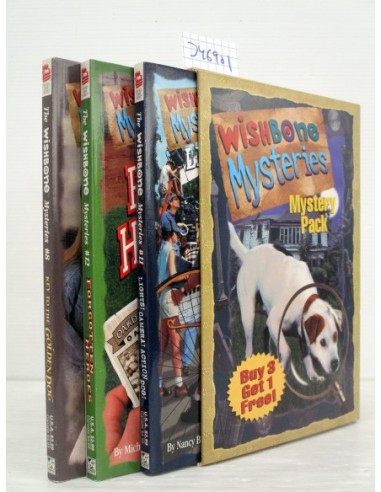 Pack Wishbone mysteries-3 tomos....