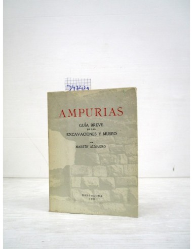 Ampurias. Almagro, Martín. Ref.347429