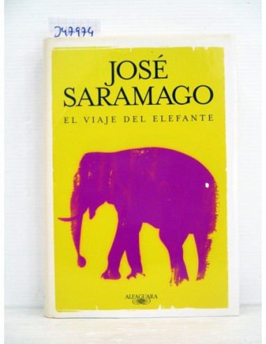 El viaje del elefante. José Saramago....