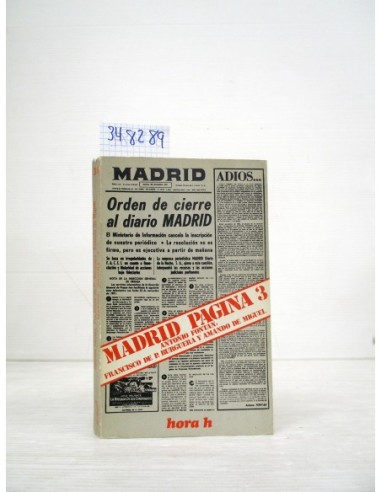 Madrid, página 3. Varios autores....