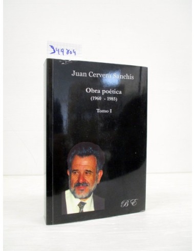 Obra Poética, tomo 1. Juan Cervera....