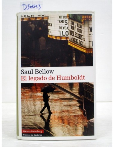 El legado de Humboldt. Saul Bellow....