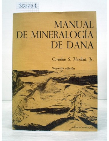 Manual de mineralogía de Dana....