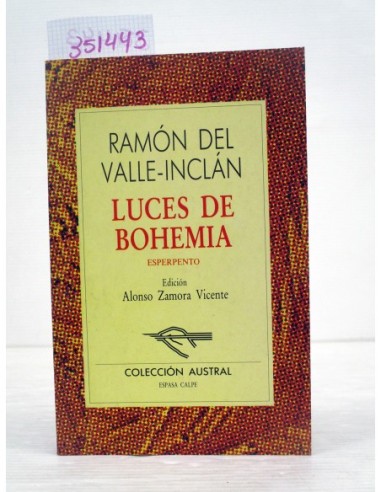 Luces de Bohemia. Ramón del Valle...