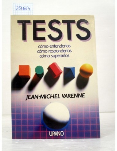 Tests. Varenne, Jean-Michel. Ref.351664
